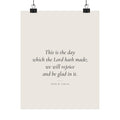 This Is the Day the Lord Hath Made Poster | Psalm 118:24 Wall Art Print