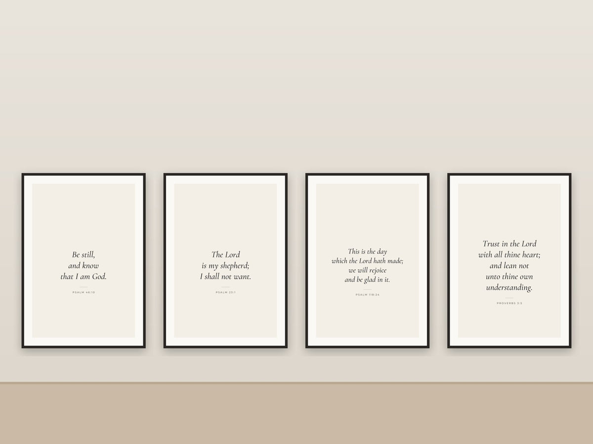 Complete Collection | All 12 Scripture Prints Bundle