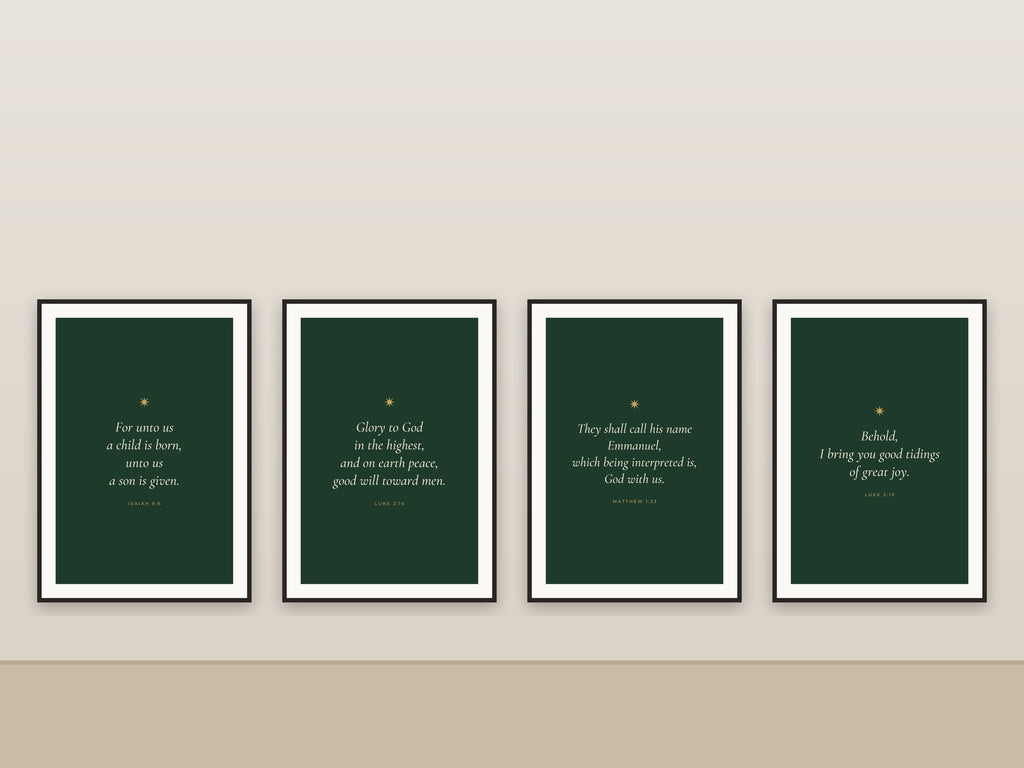 Complete Collection | All 12 Scripture Prints Bundle