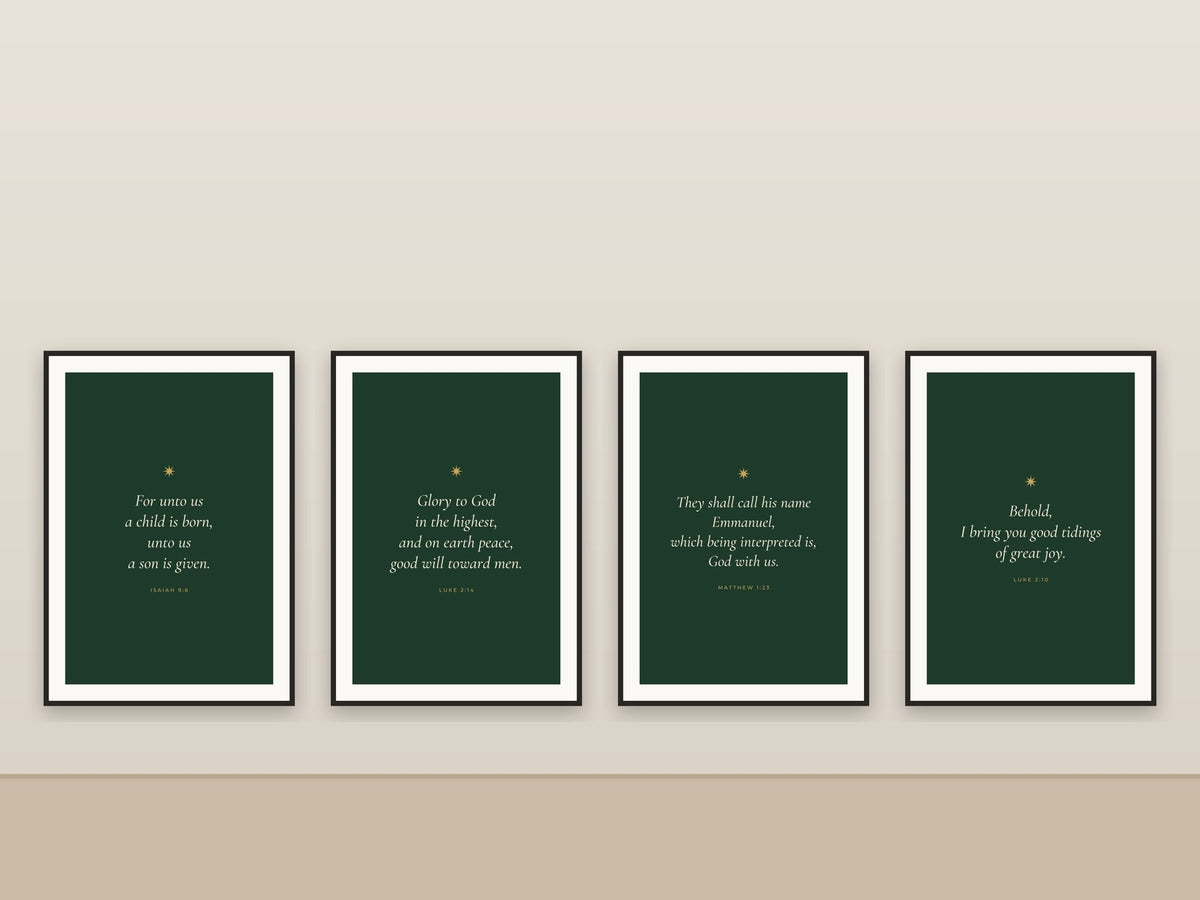Complete Collection | All 12 Scripture Prints Bundle