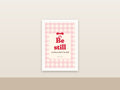Be Still | Psalm 46:10 Trendy Christian Wall Art Printable