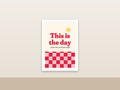 This Is the Day | Psalm 118:24 Trendy Christian Wall Art Printable