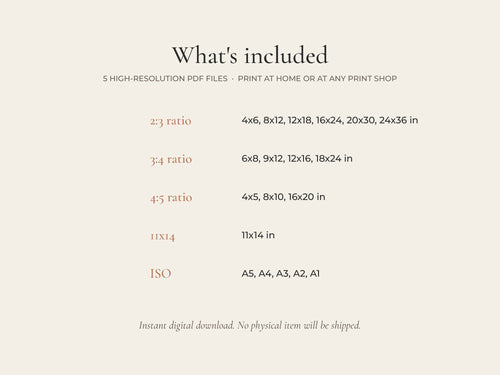 Advent Collection | Set of 4 Christmas Scripture Prints
